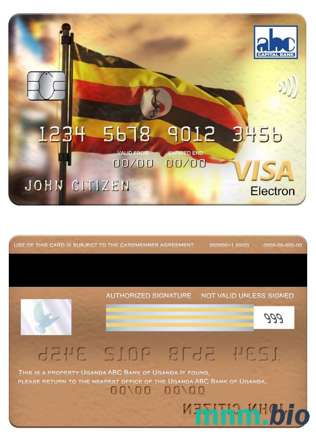Uganda ABC Bank of Uganda visa electron